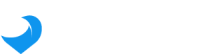 original logo white blue